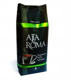 Кофе в зернах Alta Roma Verde (Альта Рома Верде) 1кг, вакуумная упаковка